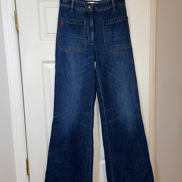 Never Worn, Victoria Beckham Alina High Waisted Jean, unsure of exact wash color - Picture 1 of 7